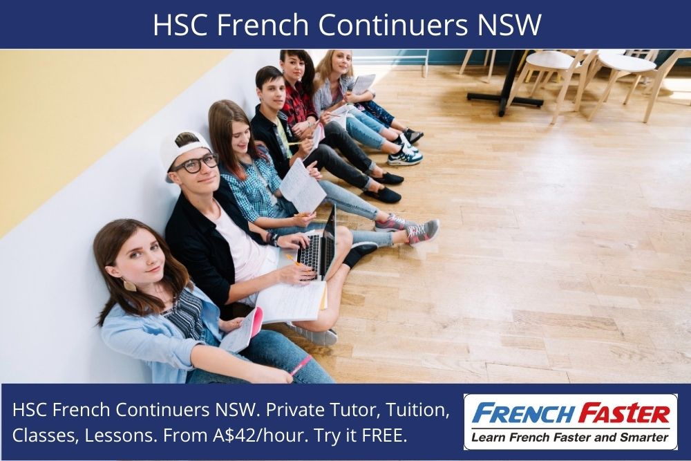 HSC French Continuers NSW | Private Tutor, Tuition, Classes, Lessons